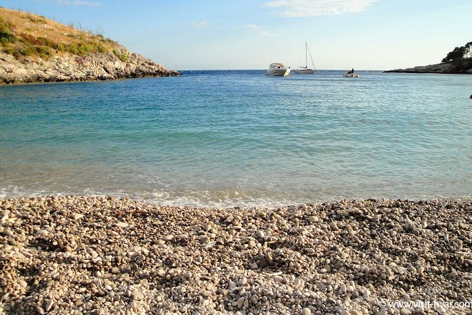 Bucht Dubovica Strand Hvar Strände