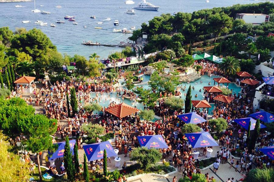 Ultra Europe Hvar Beach party Hotel Amfora